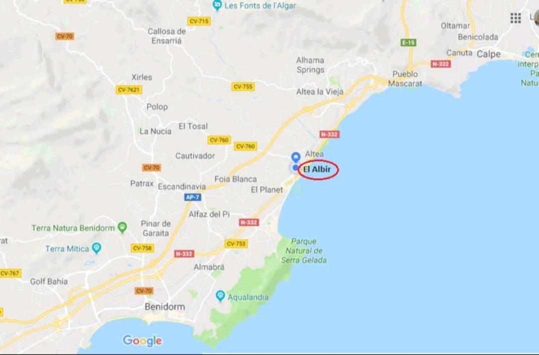 Albir Cosy Apartment El Albir Екстер'єр фото